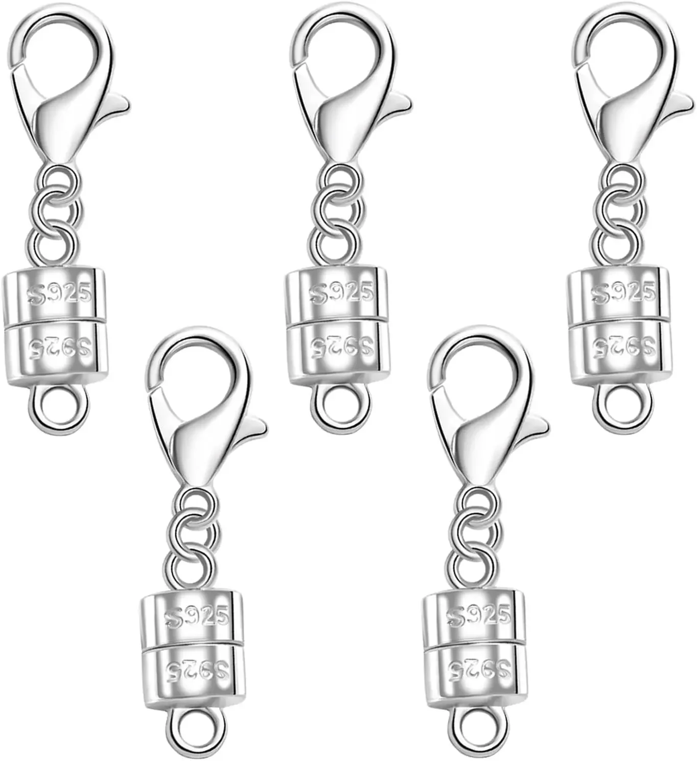 Lobster Clasp Silver - Gantungan Kalung Magnetik Perak 925 dengan