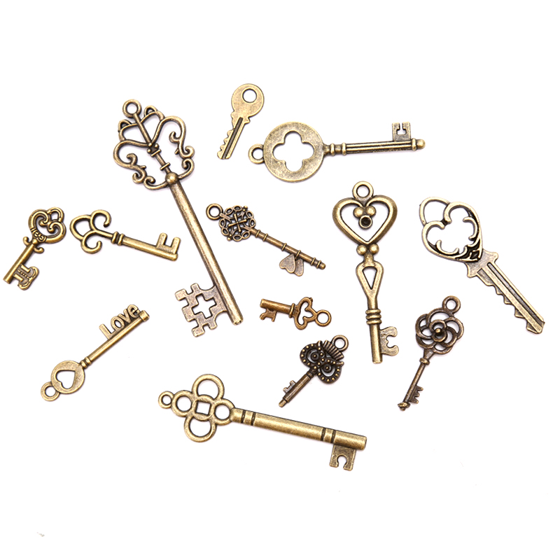 [LA]13Pcs Liontin Gantungan Ku - Jewelry Making In La ulasan dan harga