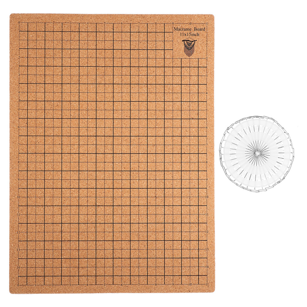 Papan Makrame dari Bahan Gabus - Jewelry Making Board ulasan dan harga