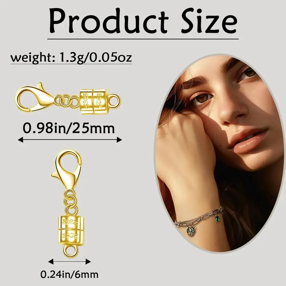 Gantungan Kalung Magnetik Pera - Lobster Clasp Silver ulasan dan harga