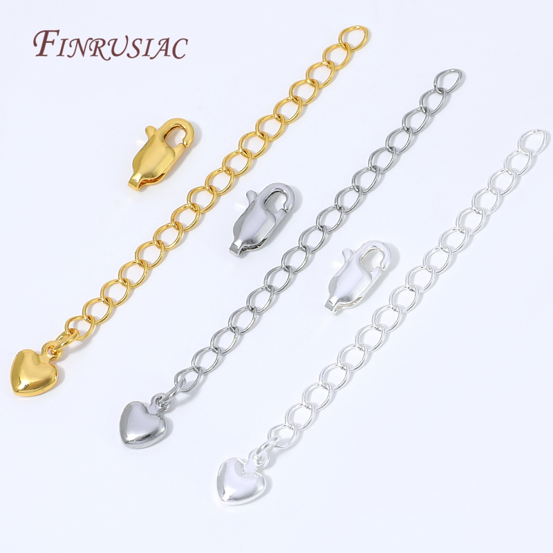 Rantai Ekstensi Lapis Perak Em - Lobster Clasp Silver ulasan dan harga