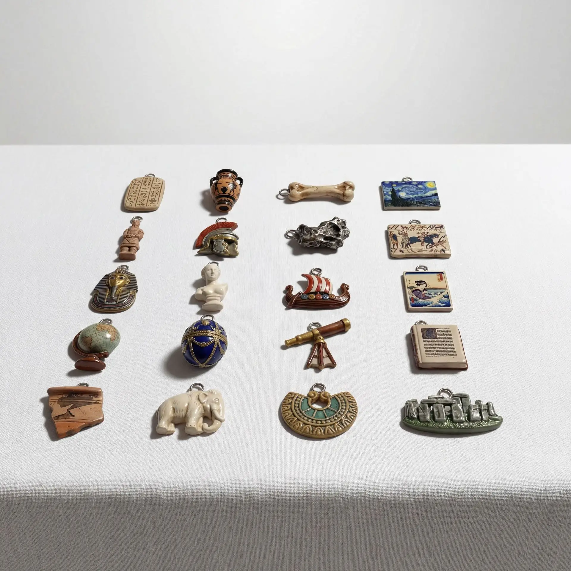 Miniatur Figur Antik Sejarah D - Jewelry Making History ulasan dan harga
