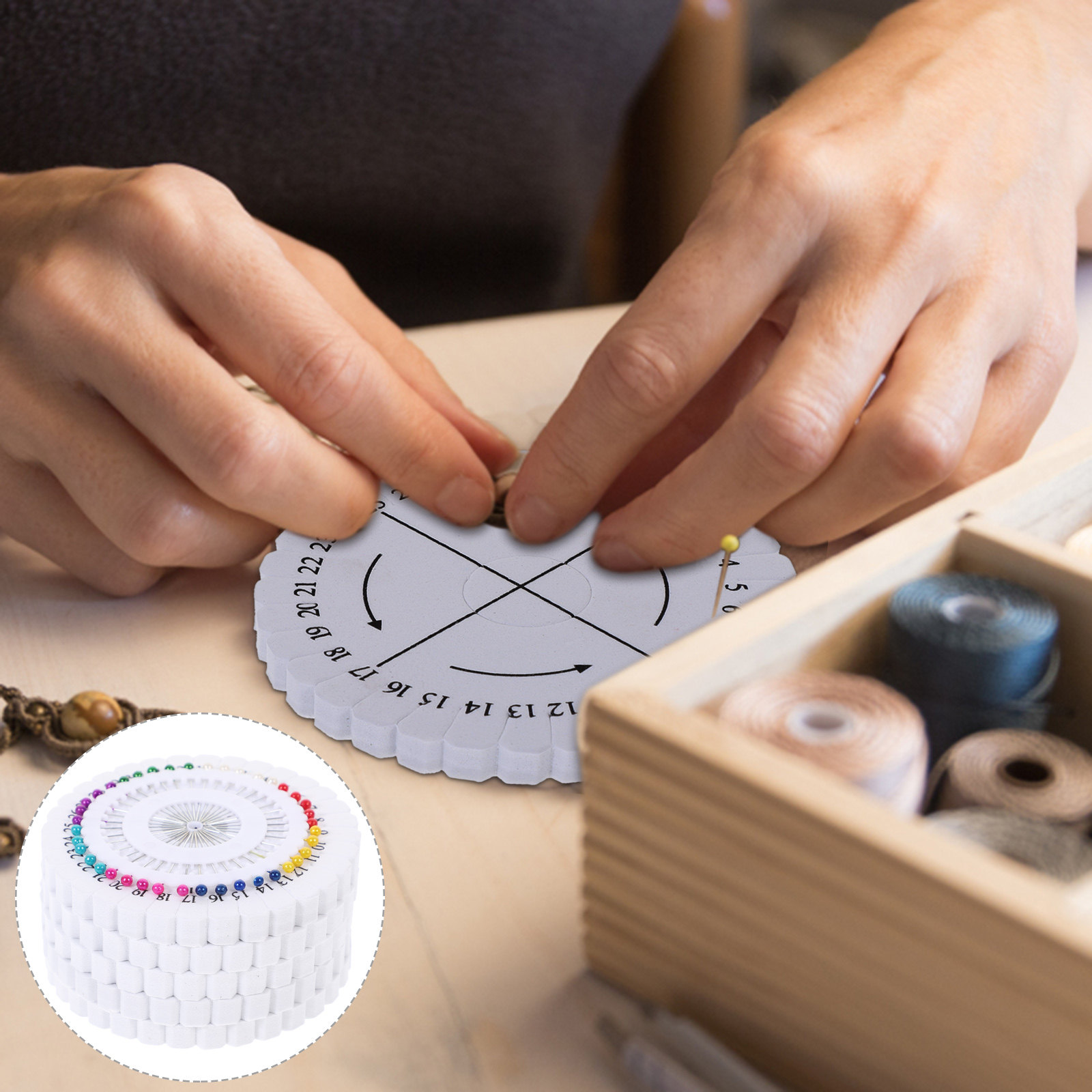 1 Set Papan Merajut Kumihimo B - Jewelry Making Board ulasan dan harga